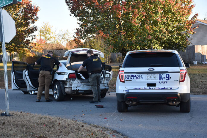 Clarksville Police recover vehicle stolen by two teens after a joyride.