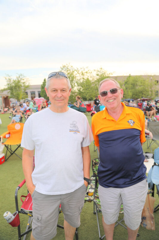 Danny Hutchinson and Mke Dean