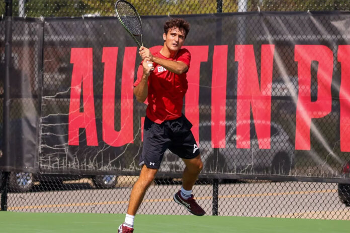 Austin Peay State University Men's Tennis Hosts Brian Coons Fall Tournament, Friday and Saturday. (APSU Sports Information)