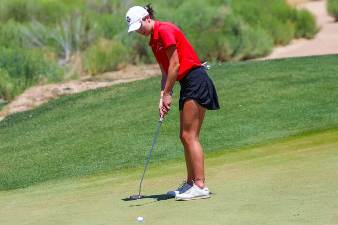 Jillian Breedlove Leads Austin Peay State University Women's Golf with Top-Five Finish at Rainbow Wahine Invitational. (Casey Crigger, APSU Sports Information)
