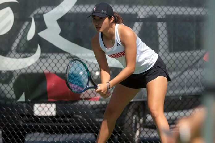 Sophia Baranov Advances to Main Draw as Austin Peay State University Women's Tennis Shines on Day One of ITA Ohio Valley Regionals. (Camille Blaylock, APSU Sports Information)