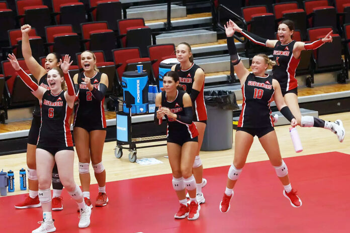 Austin Peay State University Volleyball Ready to Battle Jacksonville, North Florida. (Robert Smith, APSU Sports Information)