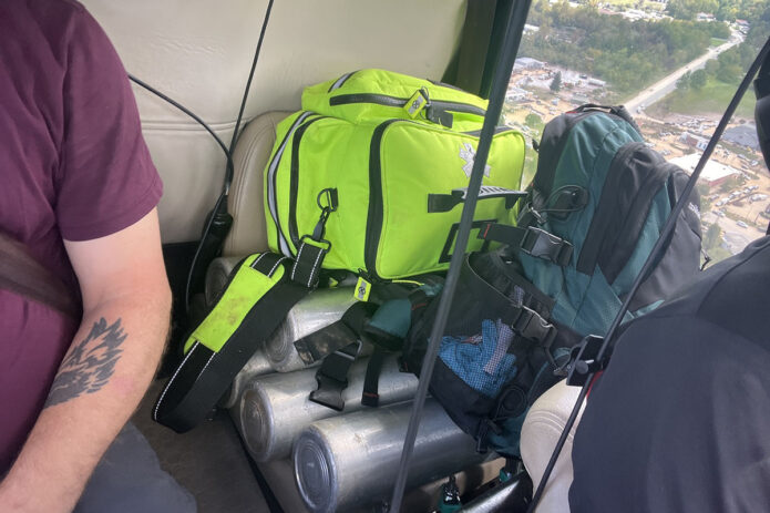 Members of Austin Peay State University’s Aviation Science Program were able to use their training to efficiently package and deliver supplies after Hurricane Helene. (Contributed photo)