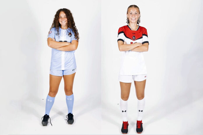 Austin Peay State University freshman world languages major Arianna Allen, at left, and freshman kinesiology major Kaylee Hansen. (Contributed photos)
