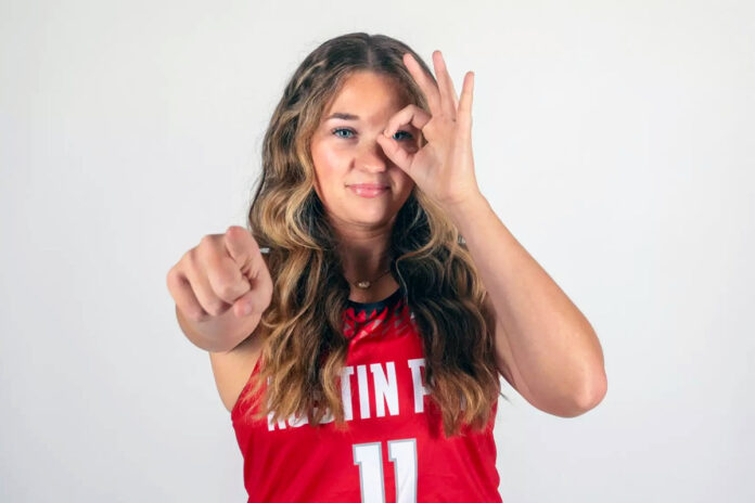 Austin Peay State University Beach Volleyball Adds Former SBU Setter Bailey Lasater to coach Michael Hobson's Inaugural Team. (APSU Sports Information)