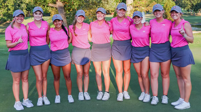 Austin Peay State University Women’s Golf Wins Battle of the Border with Last-Hole Victory by Autumn Spencer. (Casey Crigger, APSU Sports Information)