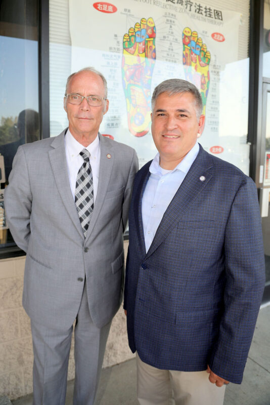 Bill Harpel and Andrew Kester