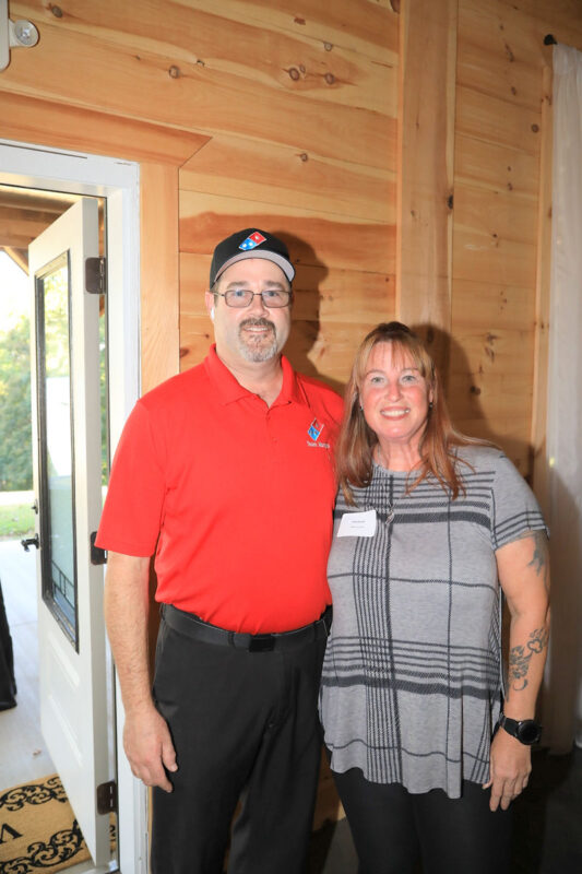 Jeff Richards and Petra Roush