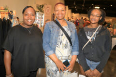 Kizzy Cowan, Detra Tyler and Isabella Tyler