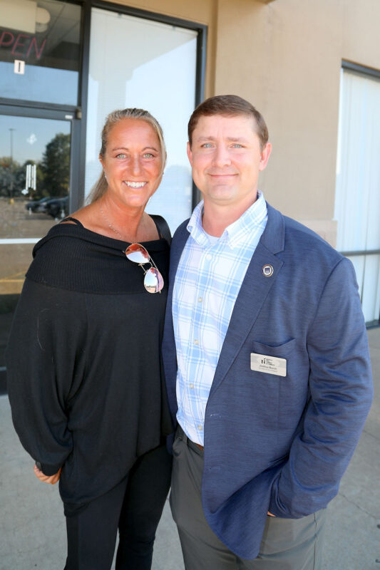 Meghan Williams and Joshua Burch