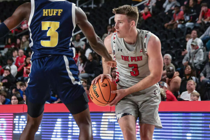 Austin Peay State University Men's Basketball Eyes Sixth All-Time SEC Win in Matchup with Tennessee. (Karley Livingston, APSU Sports Information)