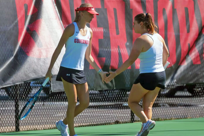 Austin Peay State University Women's Tennis’ Denise Torrealba and Sophia Baranov Set to Compete at ITA Conference Masters Championship. (Camille Blaylock, APSU Sports Information)