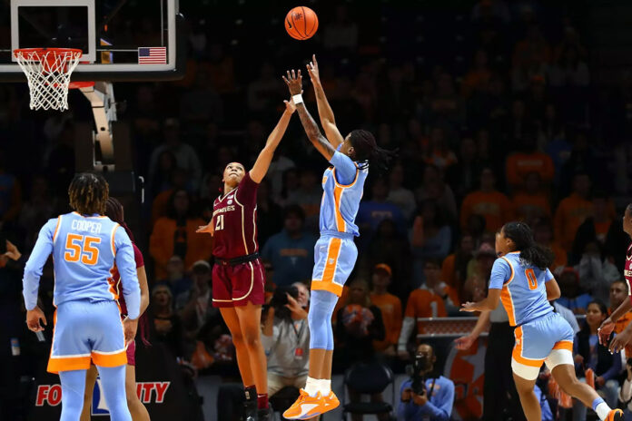 Tennessee Women’s Basketball Survives Florida State Surge to Stay Undefeated. (UT Athletics)