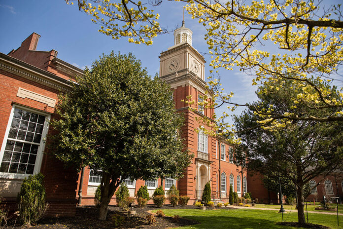 The historic Browning Administration Building on Austin Peay State University’s campus. (Madison Casey, APSU)
