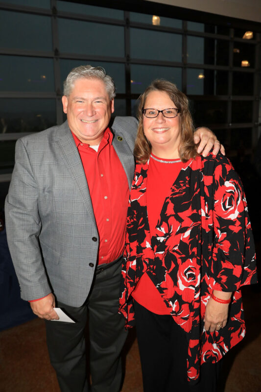 APSU President, Dr. Michael Licari and Kirsten Licari