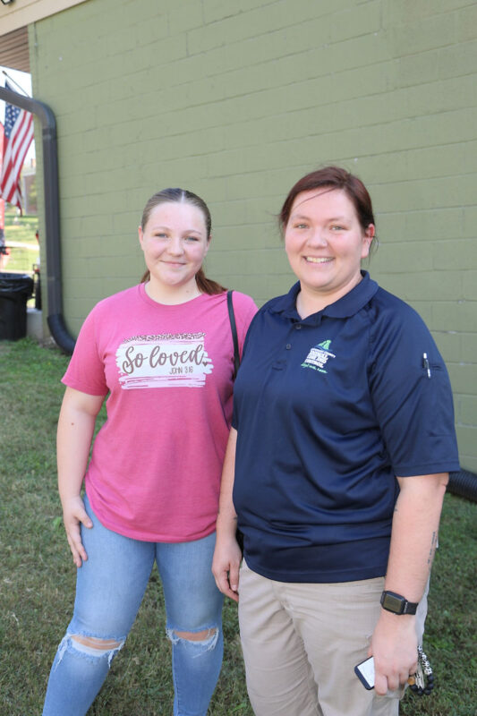 Brooklyn Schwenz and Alexandria Karnes