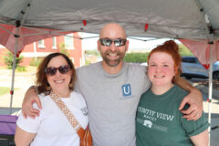 Wendi and Daniel Ufford, Kendall Warden