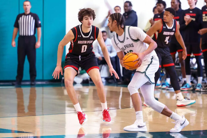 Austin Peay State University Men's Basketball’s Second-Half Struggles Seal Loss to Jacksonville. (Alex Allard, APSU Sports Information)