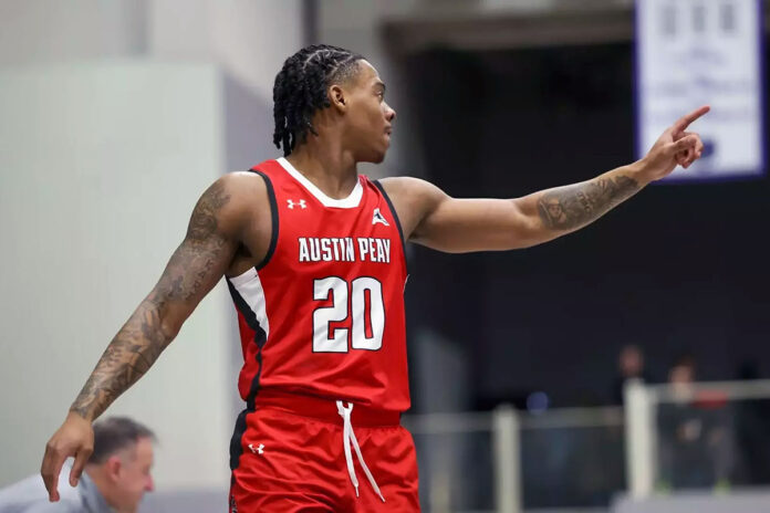 Austin Peay State University Men's Basketball Faces North Alabama in Critical ASUN Clash, Saturday. (Alex Allard, APSU Sports Information)