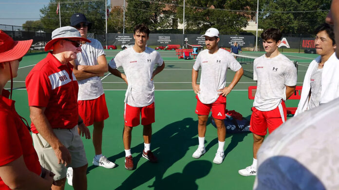 Austin Peay State University Men's Tennis Opens 2025 Men's Tennis Season Against Tennessee Tech and Belmont. (Robert Smith, APSU Sports Information)