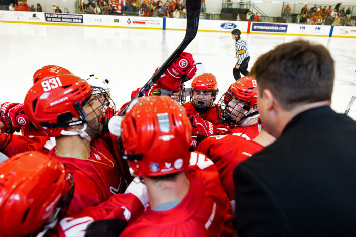 Historic Night for Austin Peay State University Govs Hockey: First-Ever Bridgestone Arena Game. (Sean McCully, APSU)