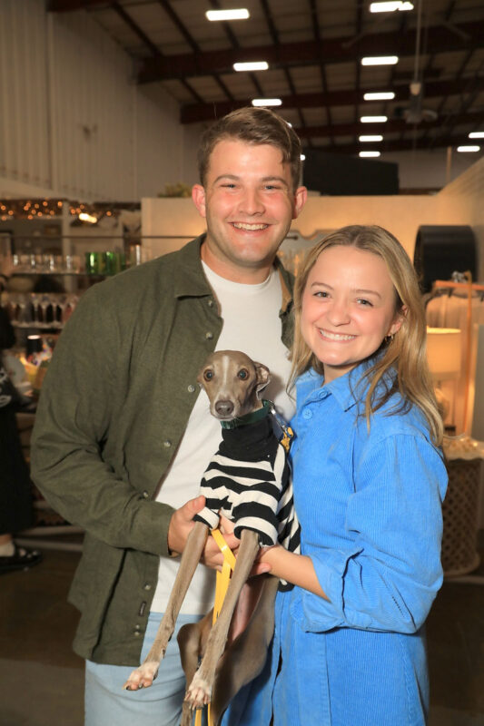 Ben and Elizabeth Granger with Remi