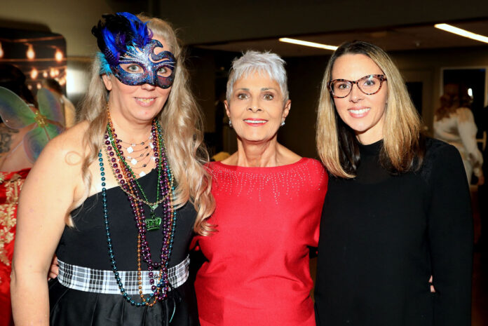 Charlotte Bevard, Marie Chelette and Gina Patton