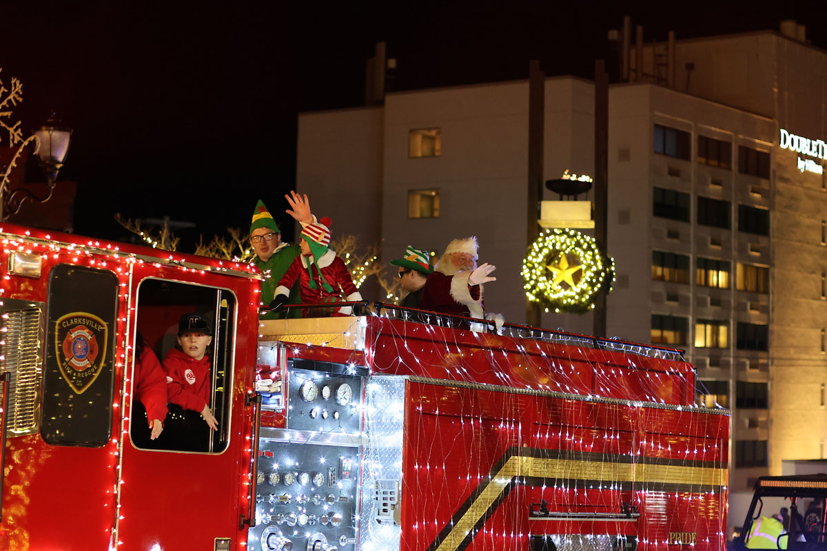 Clarksville’s 65th Annual Lighted Christmas Parade Clarksville’s 65th Annual Lighted Christmas Parade