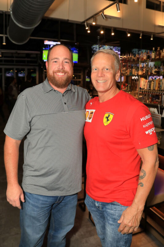 Davis Stack and Tim Johnson