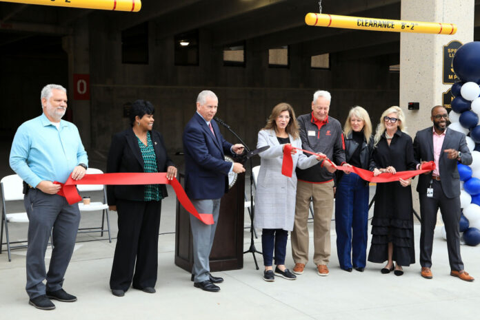 Ribbon Cutting for Clarksville’s new and much-needed downtown parking garage. (Tony Centonze, Clarksville Living Magazine)
