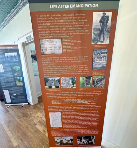King Iron Exhibit. (Kyle Watts, Clarksville Living Magazine)