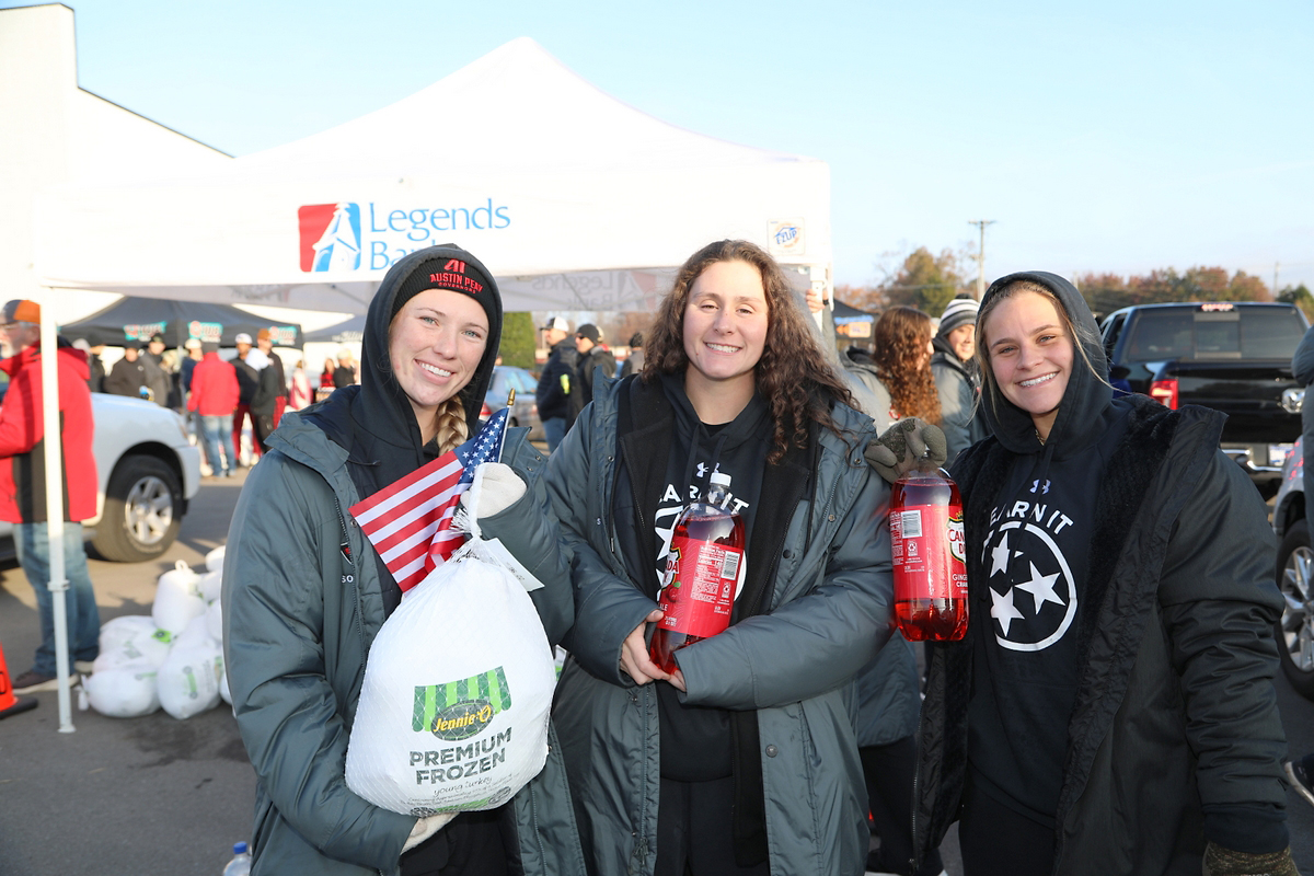 Kylie Campbell, Macee Roberts and Sam Leski