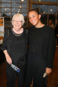 Nancy Hines and Jaden Stowe