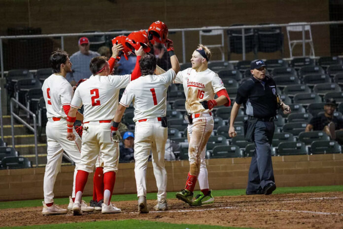 Nathan Barksdale’s Power, Lyndon Glidewell’s Debut Propel Austin Peay State University Baseball Past Grand Canyon. (Casey Crigger, APSU Sports Information)