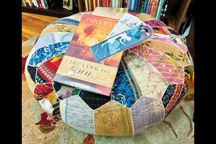 Women’s history books at HUDUBAM Booktraders