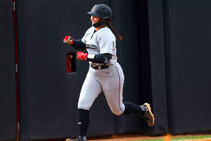 Katie Raper’s Two Homers Power Austin Peay State University Softball to Run-Rule Win Over Lipscomb. (Alex Allard, APSU Sports Information)