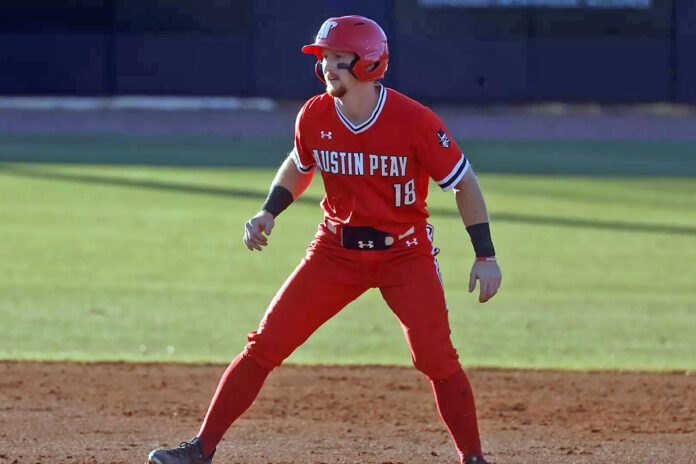 Austin Peay State University Baseballs Dominate Eastern Illinois Behind Cameron Nickens' Career Day. (Robert Smith, APSU Sports Information)