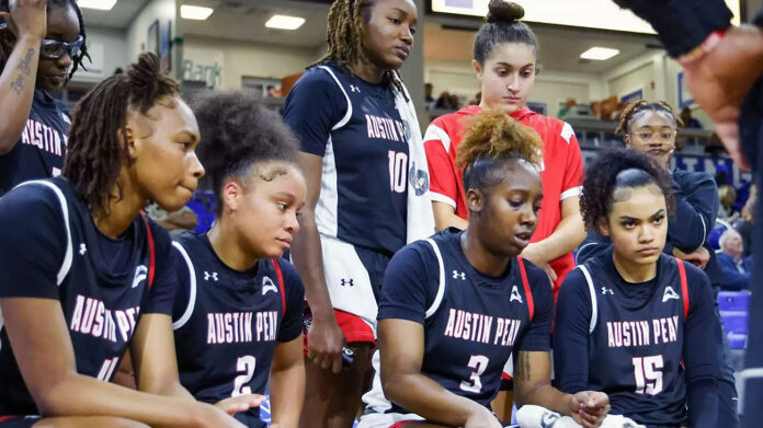 Austin Peay State University Women's Basketball's Season Concludes with 82-48 Loss to FGCU in ASUN Tournament. (APSU Sports Information)