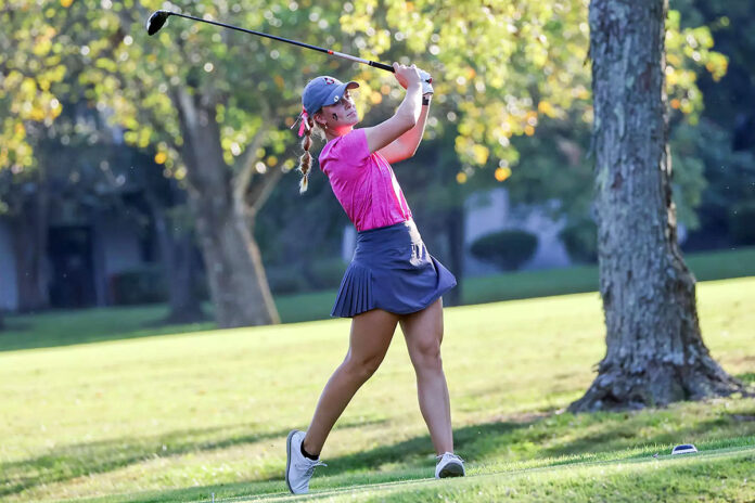 Austin Peay State University Women’s Golf Climbs Four Spots on Final Day, Erica Scutt Earns Top-10 Finish. (Casey Crigger, APSU Sports Information)