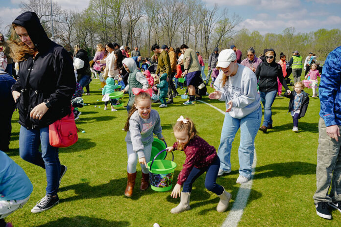 Hop into the Fun. Montgomery County’s Easter Event Features High-Flying Egg Drop.