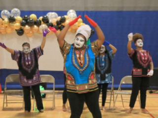 A performance by Mission Mimes A performance by Mission Mimes