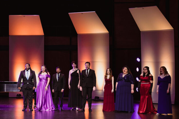 Students from Austin Peay State University Opera Theatre perform “American Opera Adventures,” which features a selection of notable American opera compositions. (Ralph Acosta, APSU)