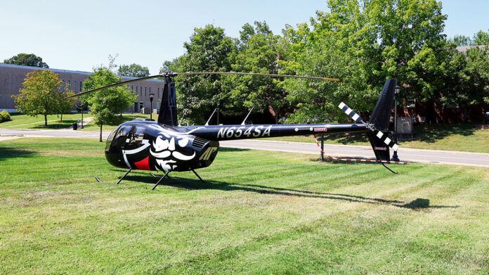 Austin Peay State University’s next Science on Tap event will spotlight the evolution of helicopter design, and one raffle winner and a guest will receive a Robinson R44 helicopter flight courtesy of APSU's aviation science program. (APSU College of STEM)