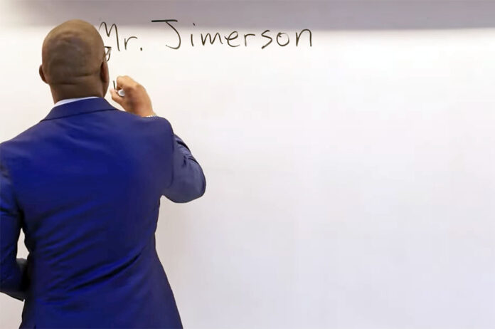 Joseph Jimerson, a graduate of the Grow Your Own Teacher Residency program at Austin Peay State University, works at Ringgold Elementary in Clarksville. Forbes highlighted APSU’s pioneering teacher apprenticeship program. (APSU)