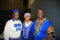 Dr. LaTona Nichols, Tanya Lockett and Victoria Sutherland