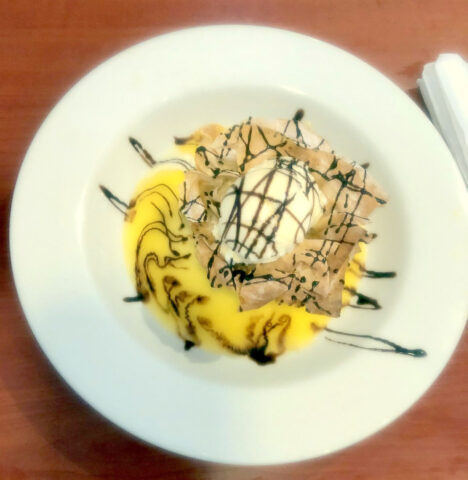 Katmer at Edessa restaurant