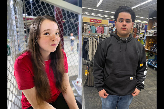 Patience Grisham and Brandom Hernandez