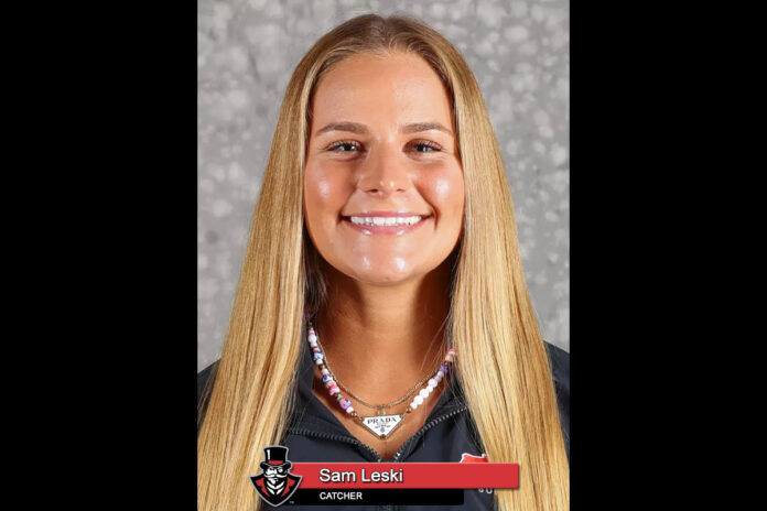 2024-2025 APSU Softball - Sam Leski. (APSU Sports Information)