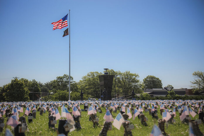 Boots Display at Fort Campbell Concludes After Years of Tribute; Gold Star Monument to Carry Legacy. (Justin Moeller, Blanchfield Army Community Hospital)