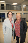 Brandie Duke and Carol Clark